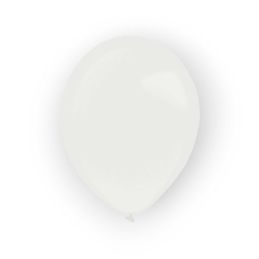 Picture of LATEX BALLOON FROSTY WHITE 5 INCH